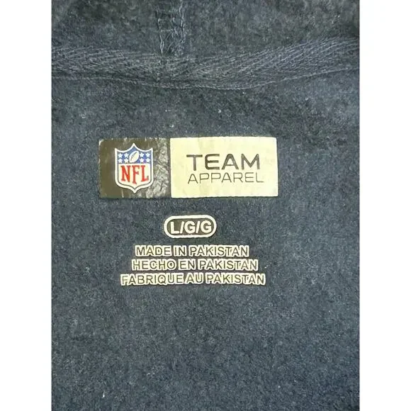 Chicago Bears NFL Hoodie / Size L / EUC - Picture 4 of 6